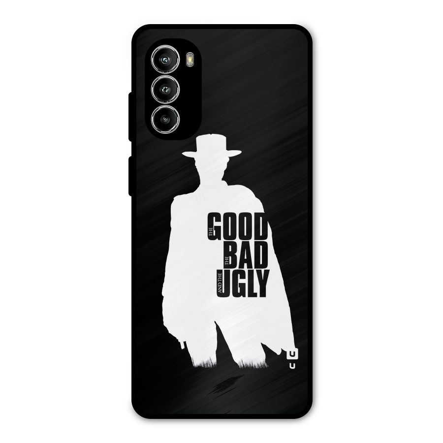 Good Bad Ugly Metal Back Case for Moto G52