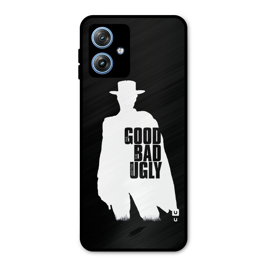 Good Bad Ugly Metal Back Case for Moto G54