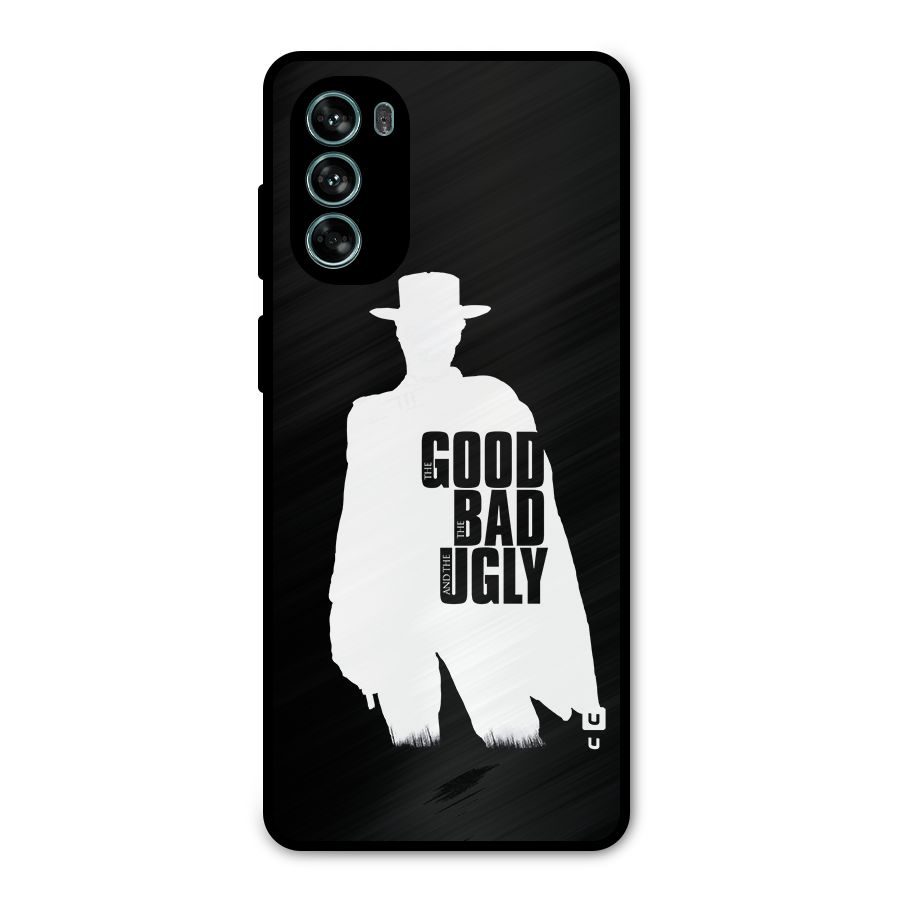 Good Bad Ugly Metal Back Case for Moto G62