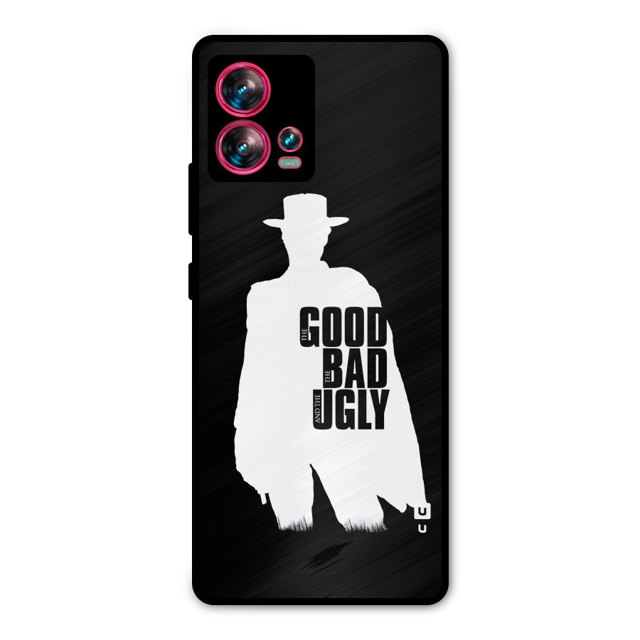 Good Bad Ugly Metal Back Case for Motorola Edge 30 Fusion