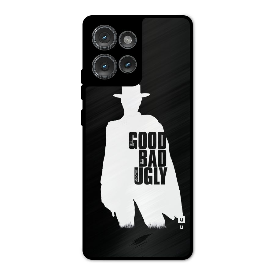 Good Bad Ugly Metal Back Case for Motorola Edge 50