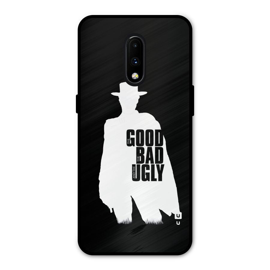 Good Bad Ugly Metal Back Case for OnePlus 7