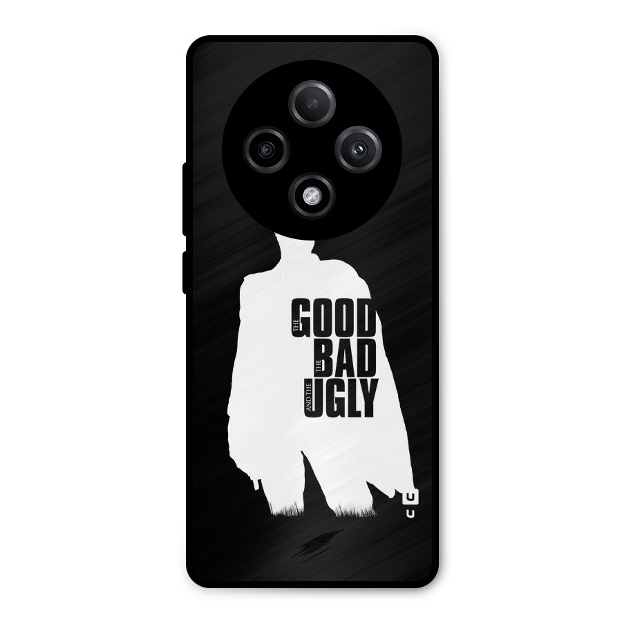 Good Bad Ugly Metal Back Case for Oppo F27 Pro Plus