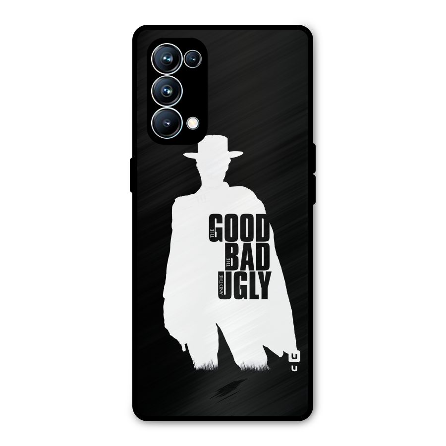 Good Bad Ugly Metal Back Case for Oppo Reno5 Pro 5G