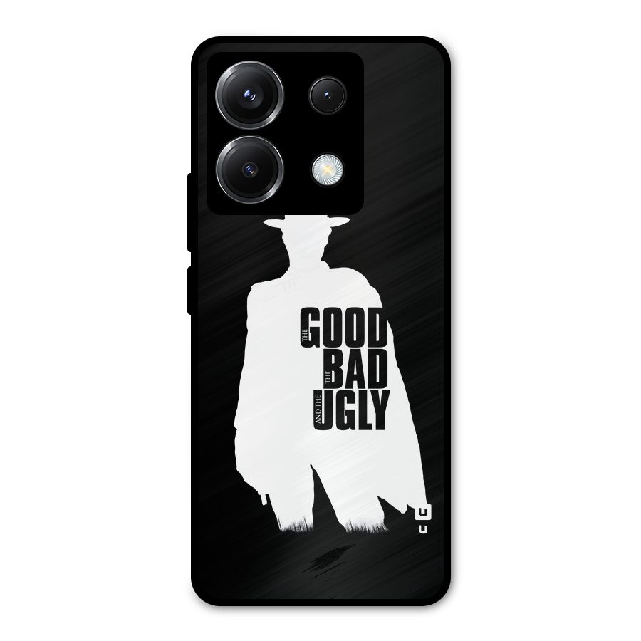 Good Bad Ugly Metal Back Case for Poco X6