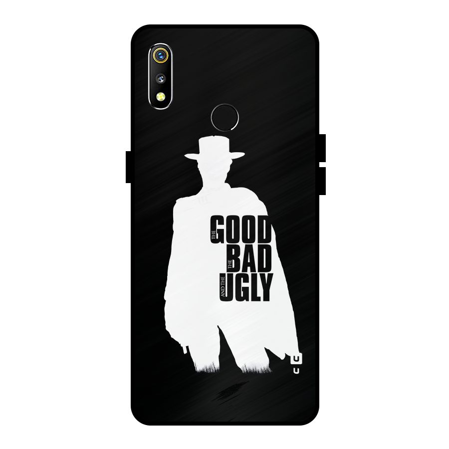 Good Bad Ugly Metal Back Case for Realme 3i