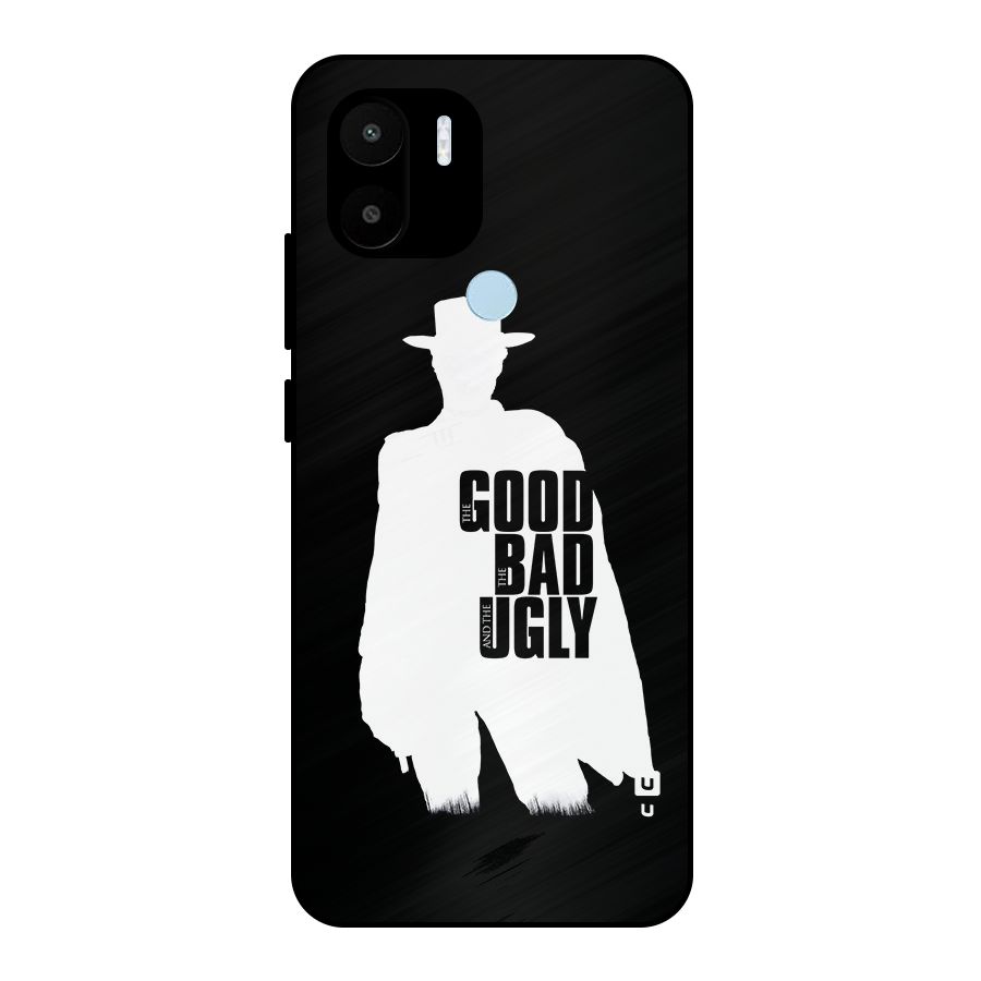 Good Bad Ugly Metal Back Case for Redmi A2+