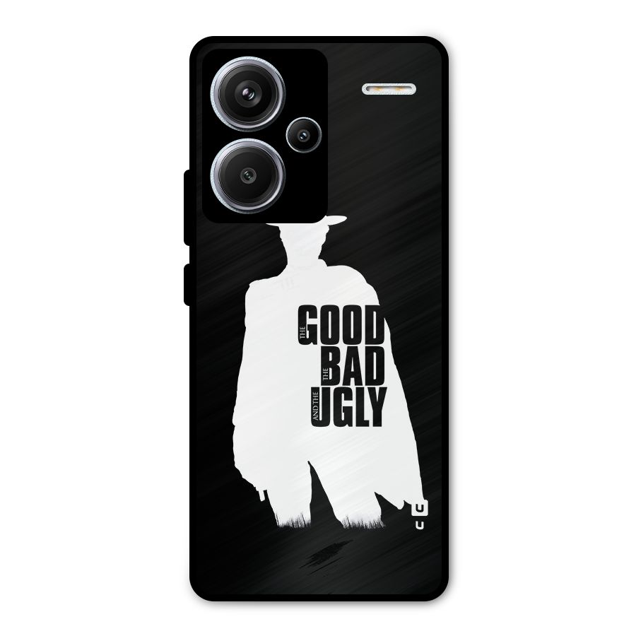 Good Bad Ugly Metal Back Case for Redmi Note 13 Pro Plus