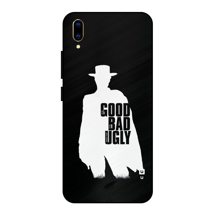 Good Bad Ugly Metal Back Case for Vivo V11 Pro