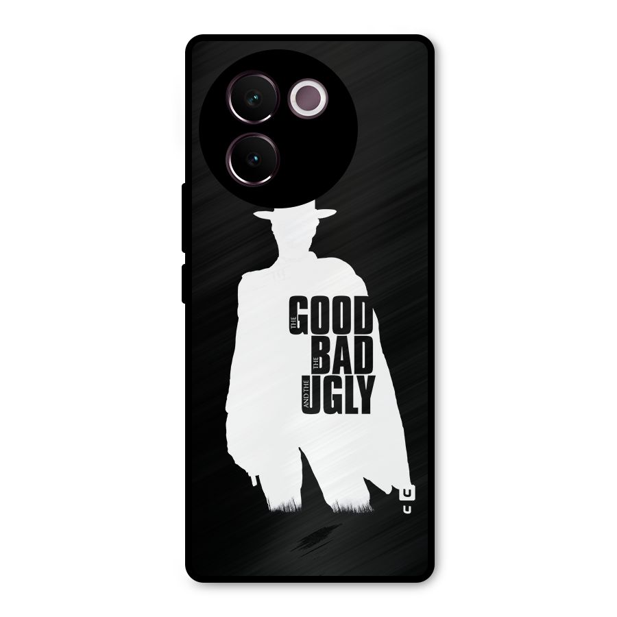 Good Bad Ugly Metal Back Case for Vivo V30e