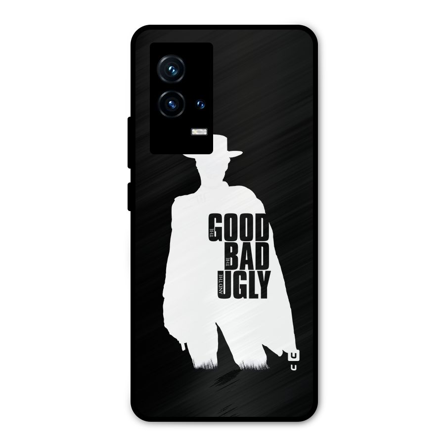 Good Bad Ugly Metal Back Case for iQOO 9 5G