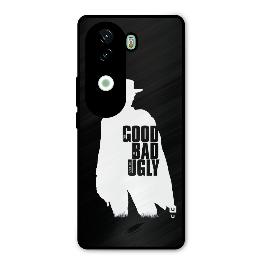 Good Bad Ugly Metal Back Case for iQOO Z9s