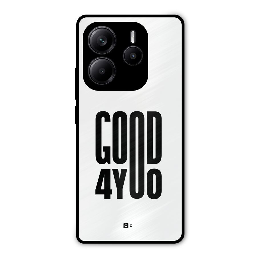 Good For You Metal Back Case for Redmi Note 14 5G