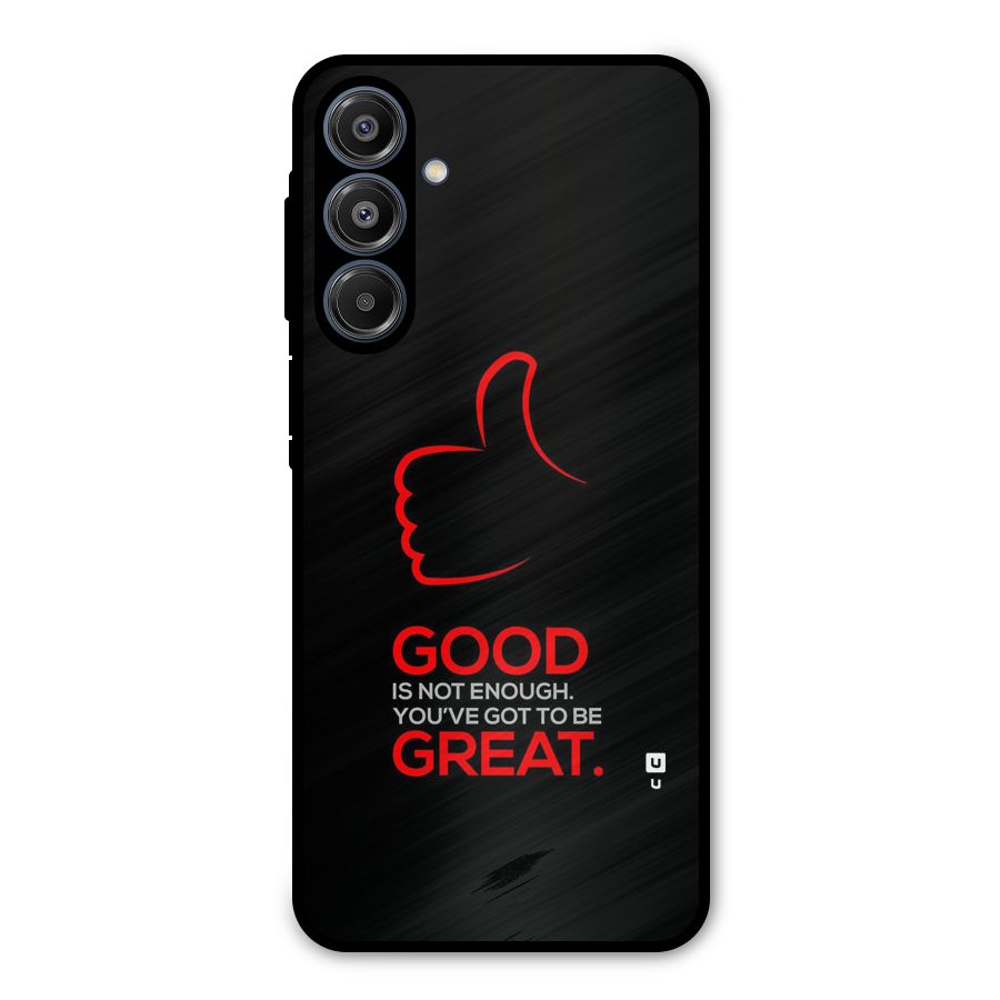 Good Great Metal Back Case for Galaxy A16 5G
