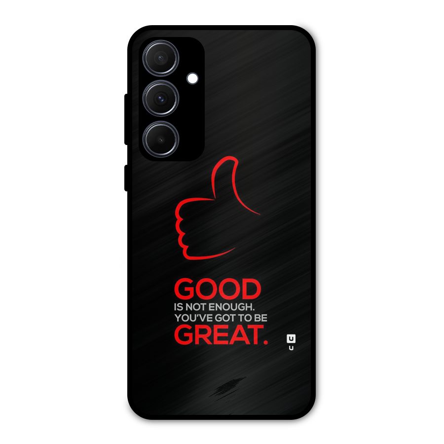 Good Great Metal Back Case for Galaxy A35