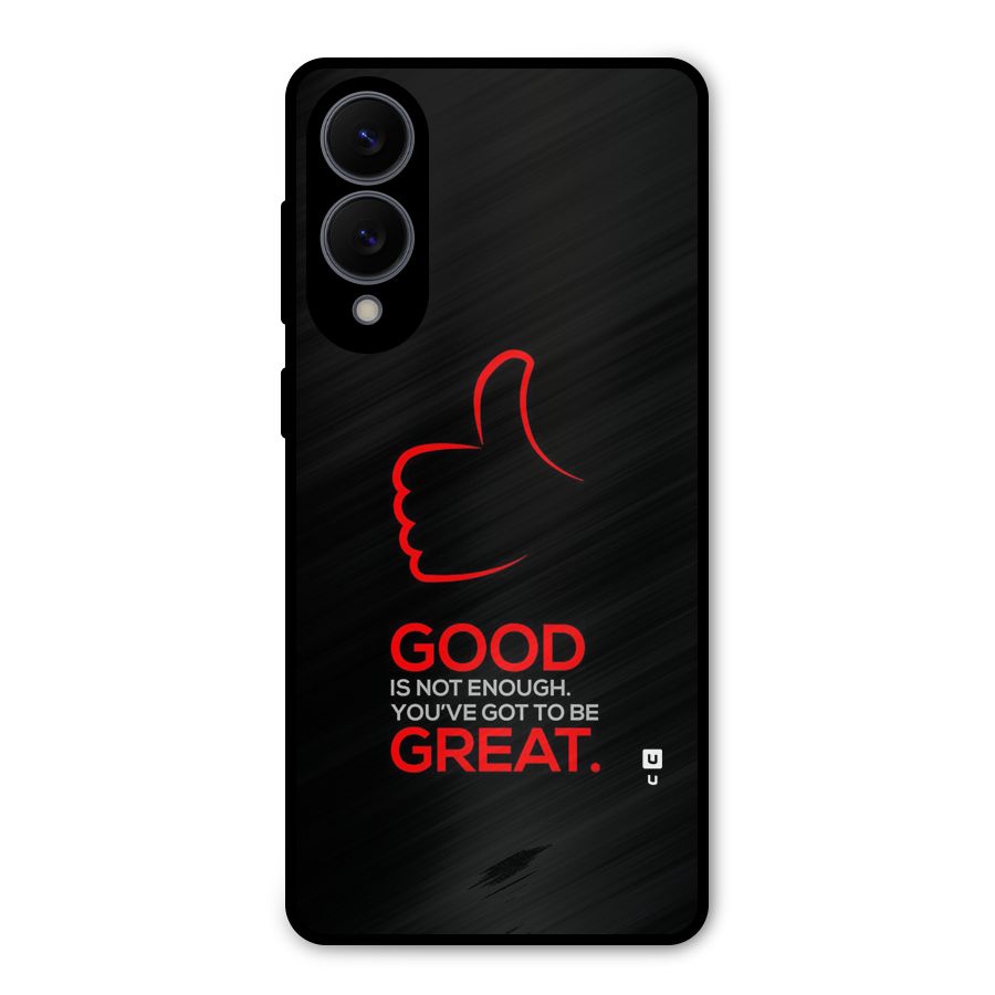 Good Great Metal Back Case for Galaxy S25 Edge