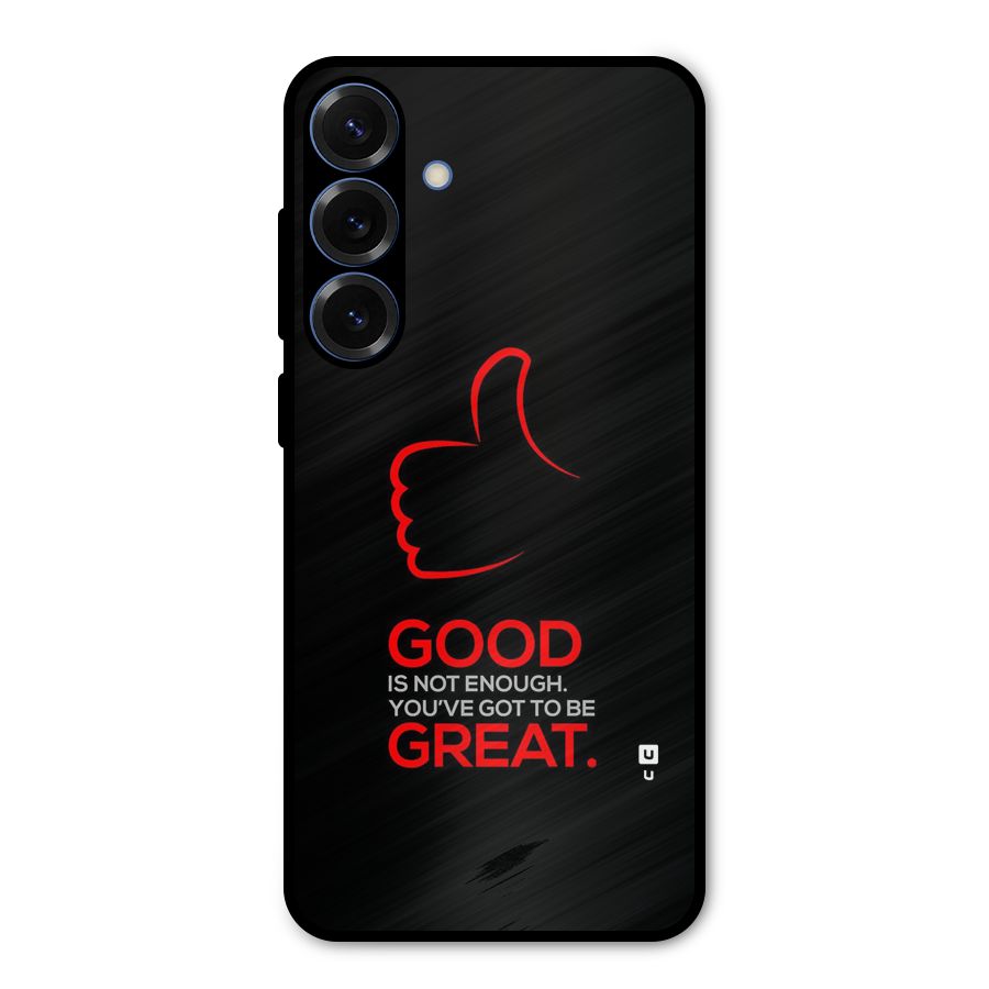 Good Great Metal Back Case for Galaxy S25 Plus