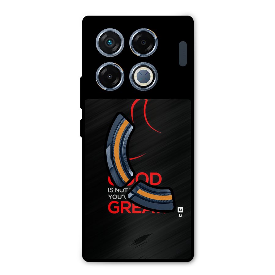 Good Great Metal Back Case for Infinix GT 20 Pro