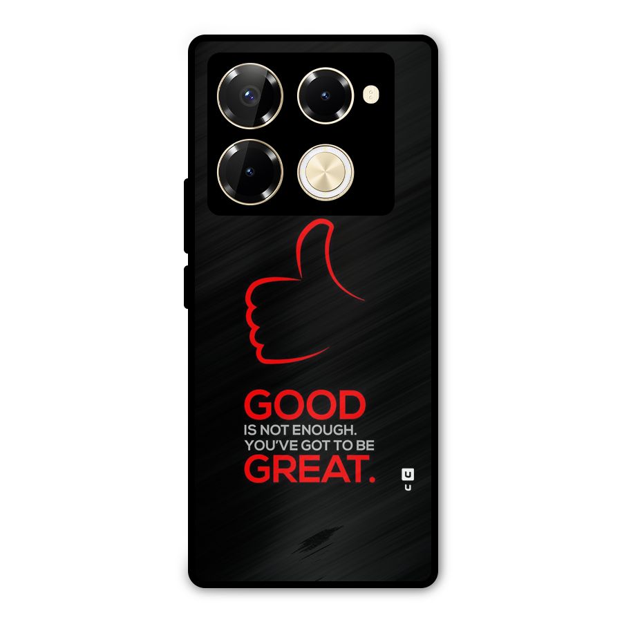 Good Great Metal Back Case for Infinix Note 40 Pro