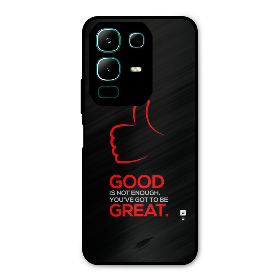 Good Great Metal Back Case for Infinix Note 50x
