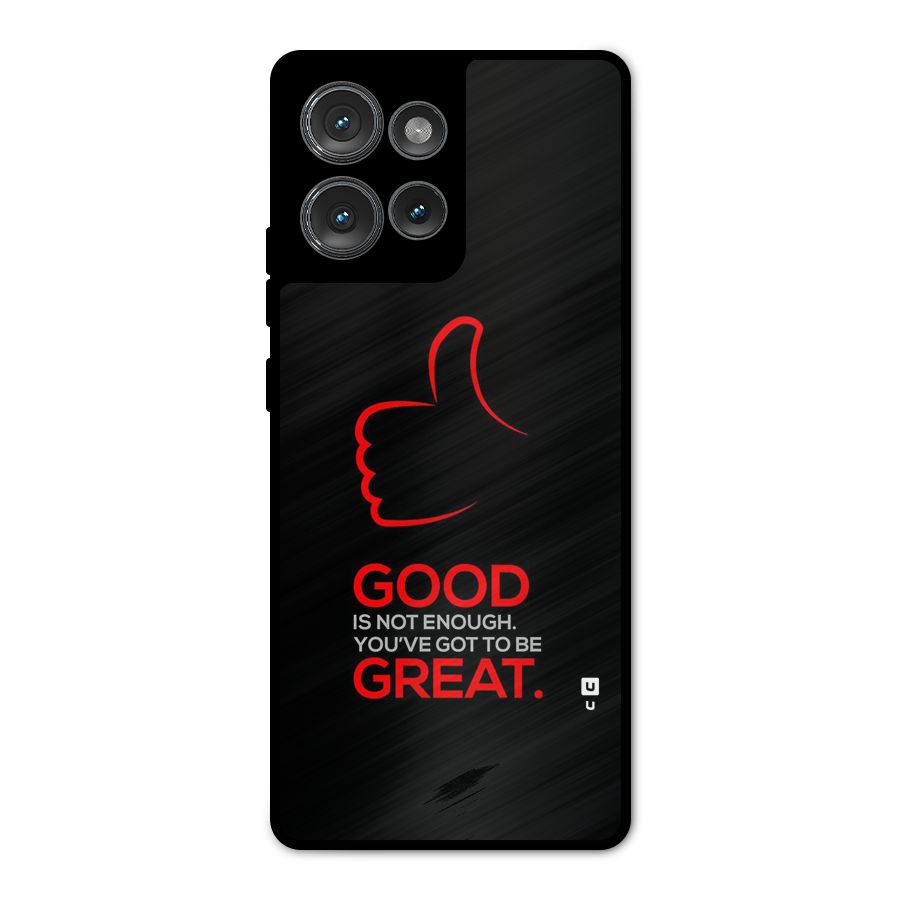Good Great Metal Back Case for Motorola Edge 50