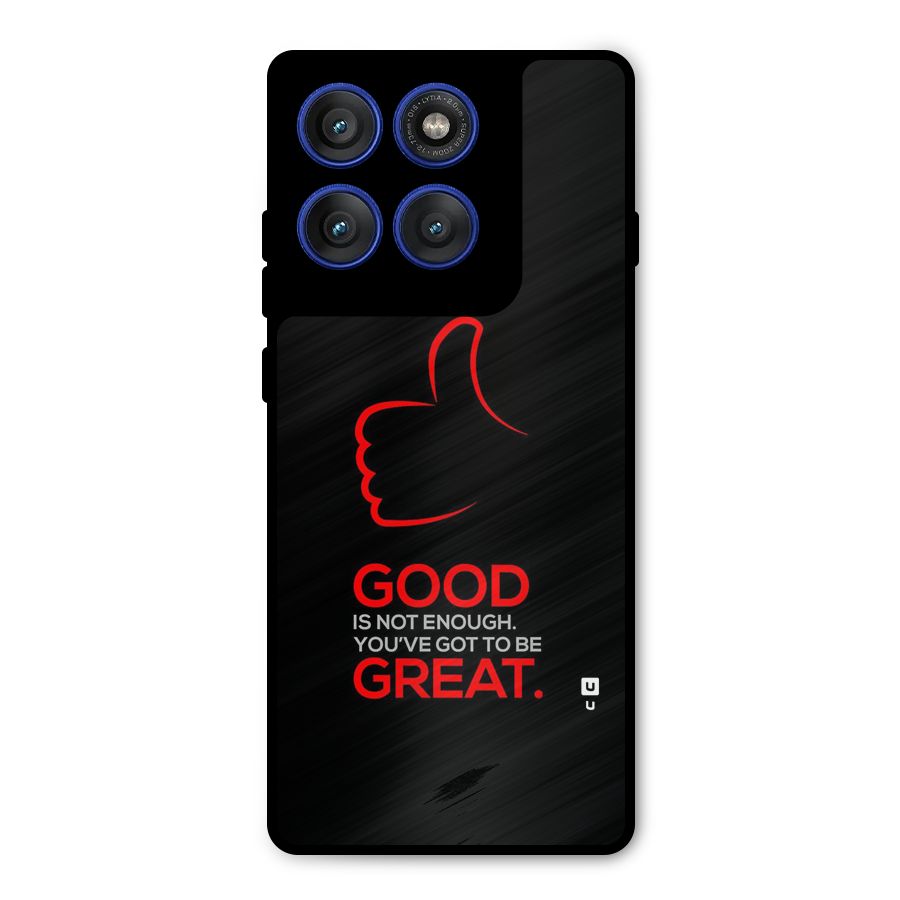 Good Great Metal Back Case for Motorola Edge 60 Pro