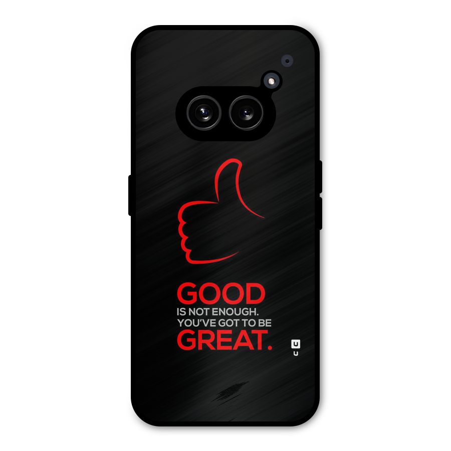 Good Great Metal Back Case for Nothing Phone 2a