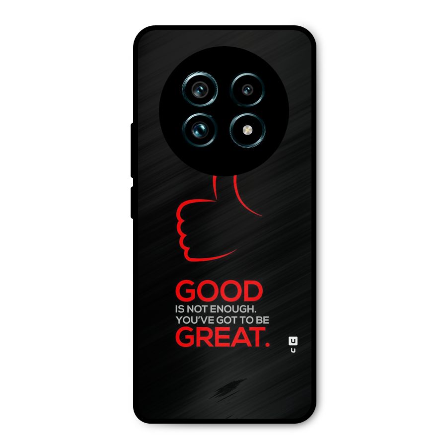 Good Great Metal Back Case for Realme 13 Pro Plus