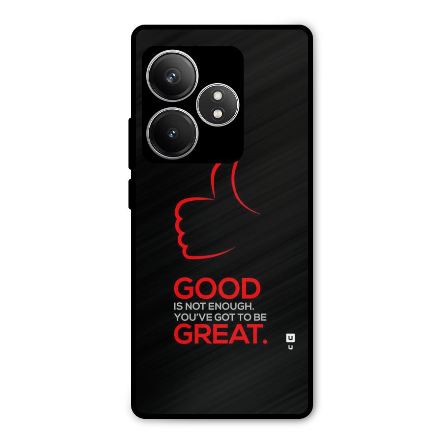 Good Great Metal Back Case for Realme GT 6T