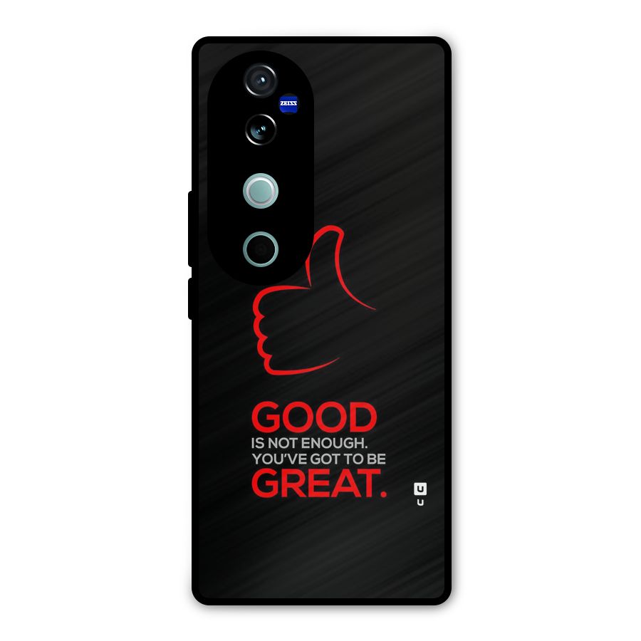 Good Great Metal Back Case for Vivo V40 Pro