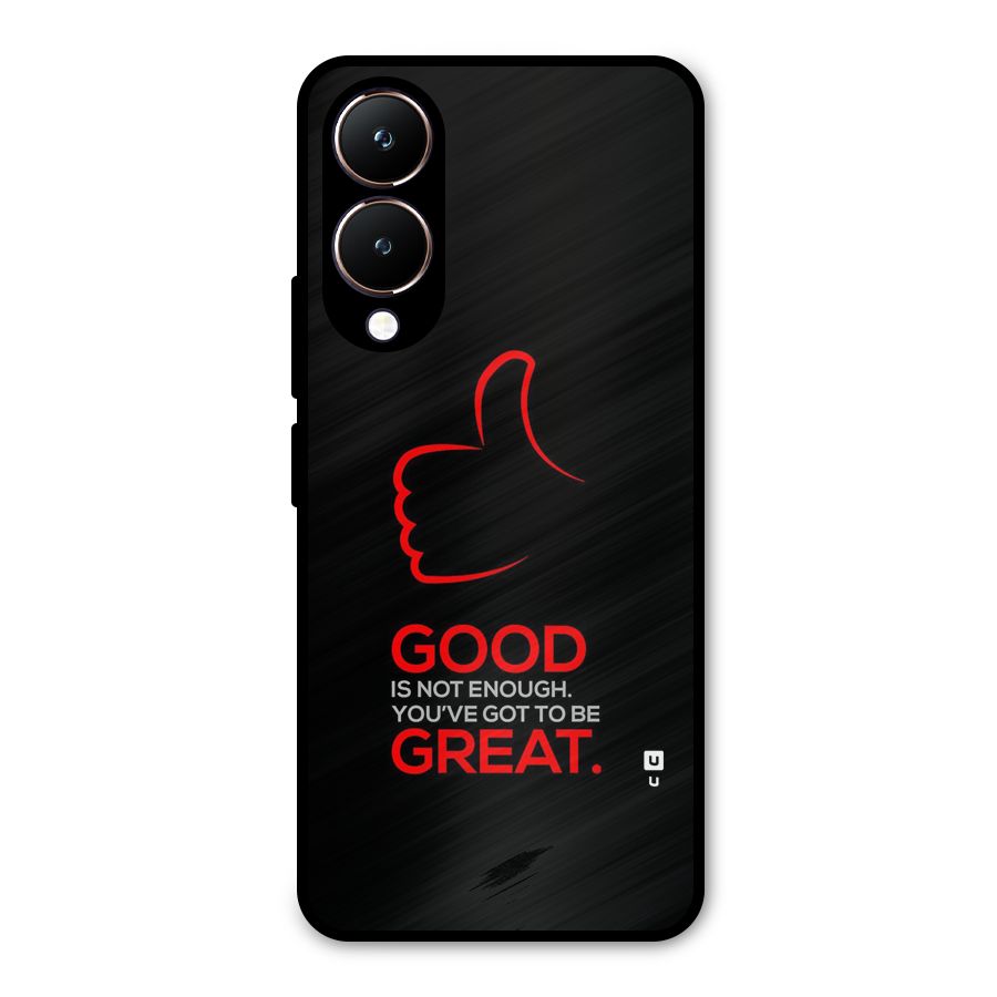 Good Great Metal Back Case for Vivo Y28
