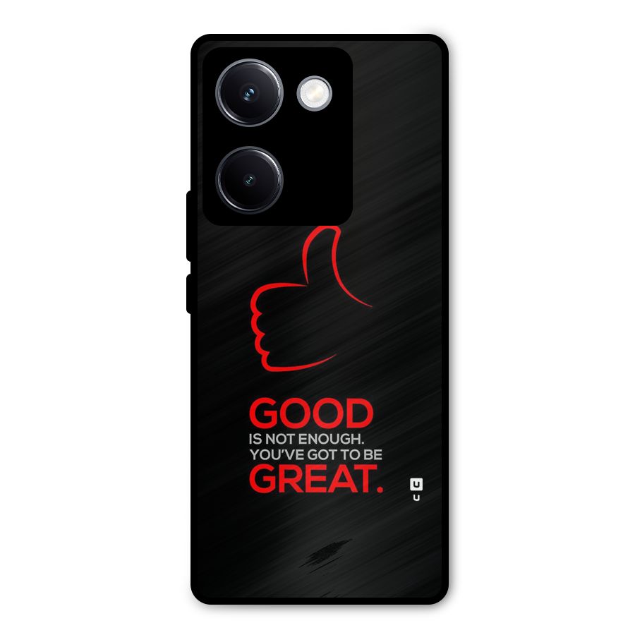 Good Great Metal Back Case for Vivo Y300 Plus