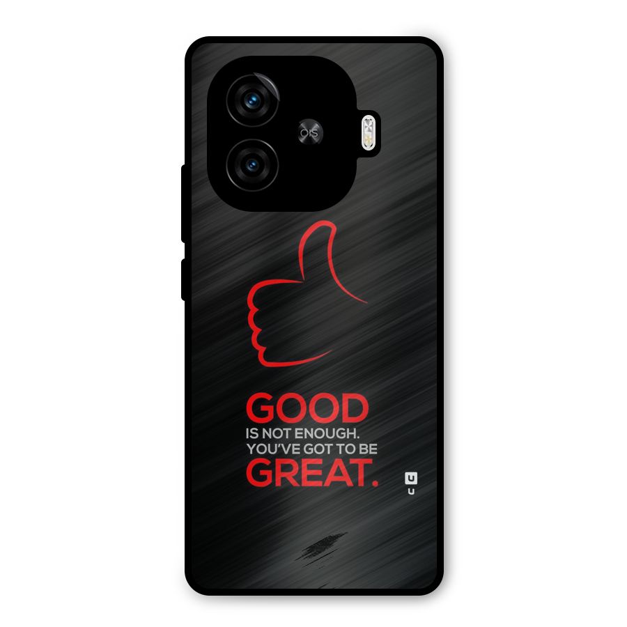 Good Great Metal Back Case for iQOO Z9 Turbo