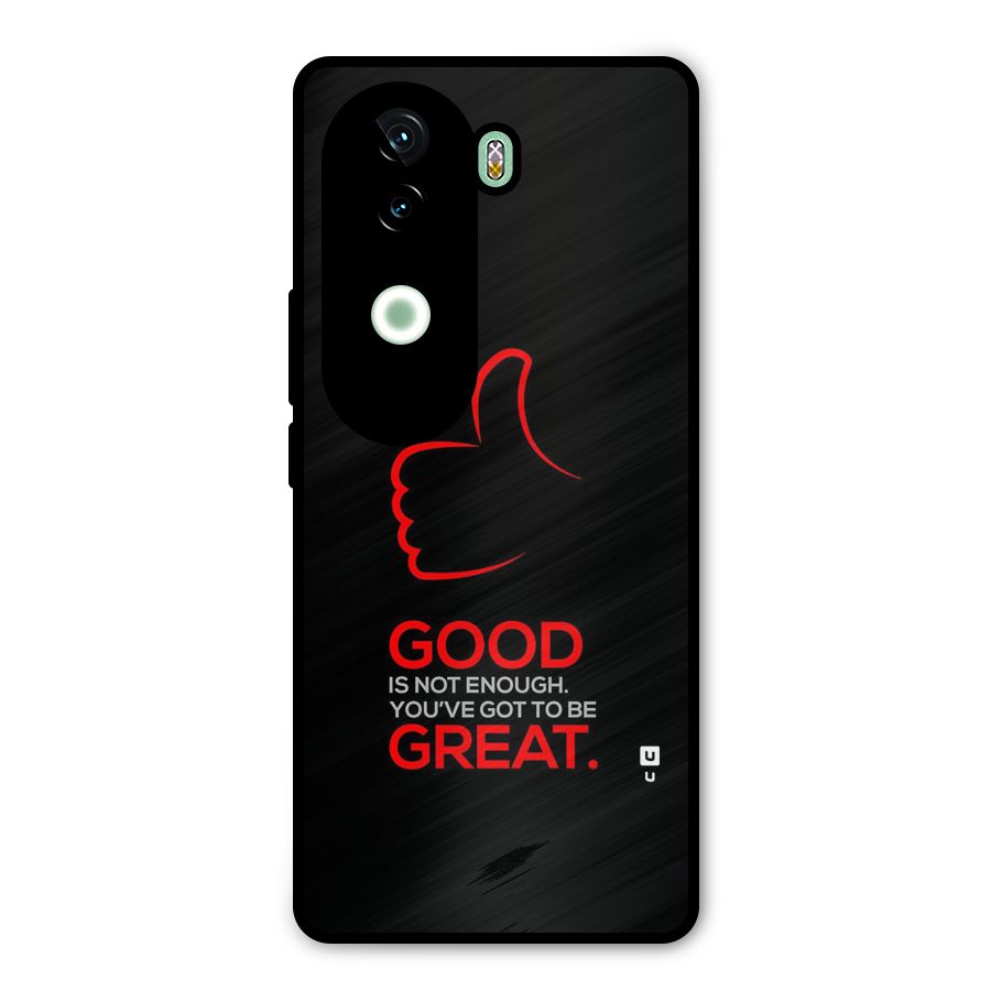 Good Great Metal Back Case for iQOO Z9s