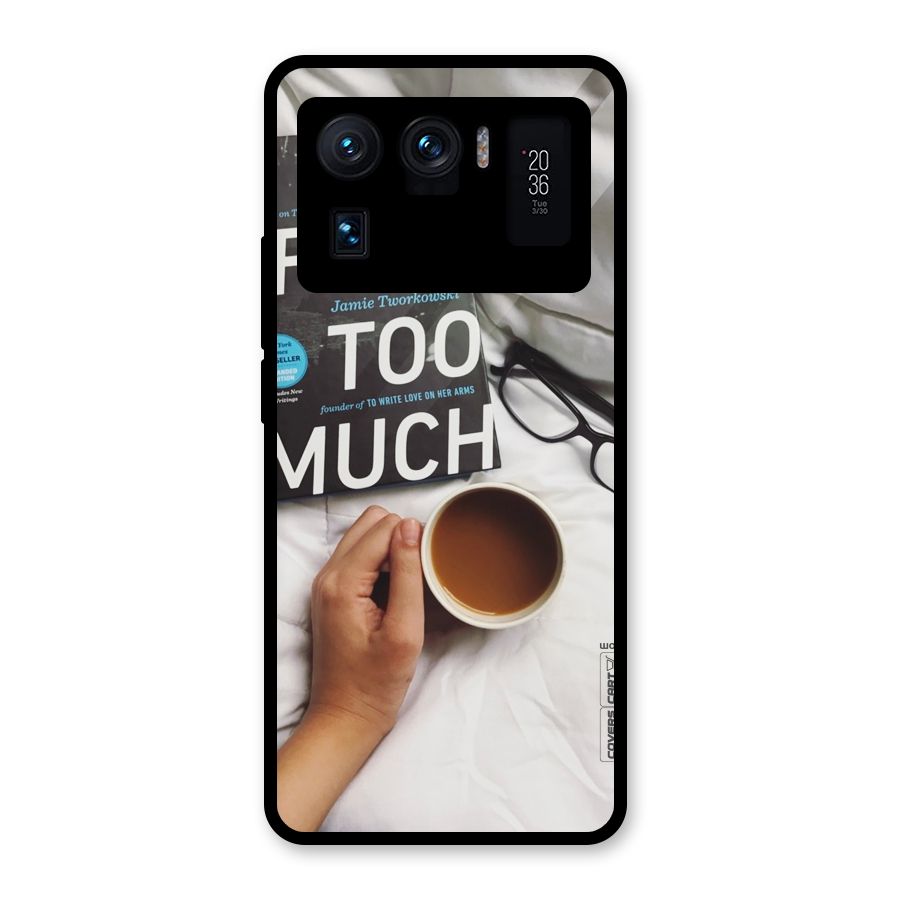 Good Reads And Coffee Glass Back Case for Mi 11 Ultra