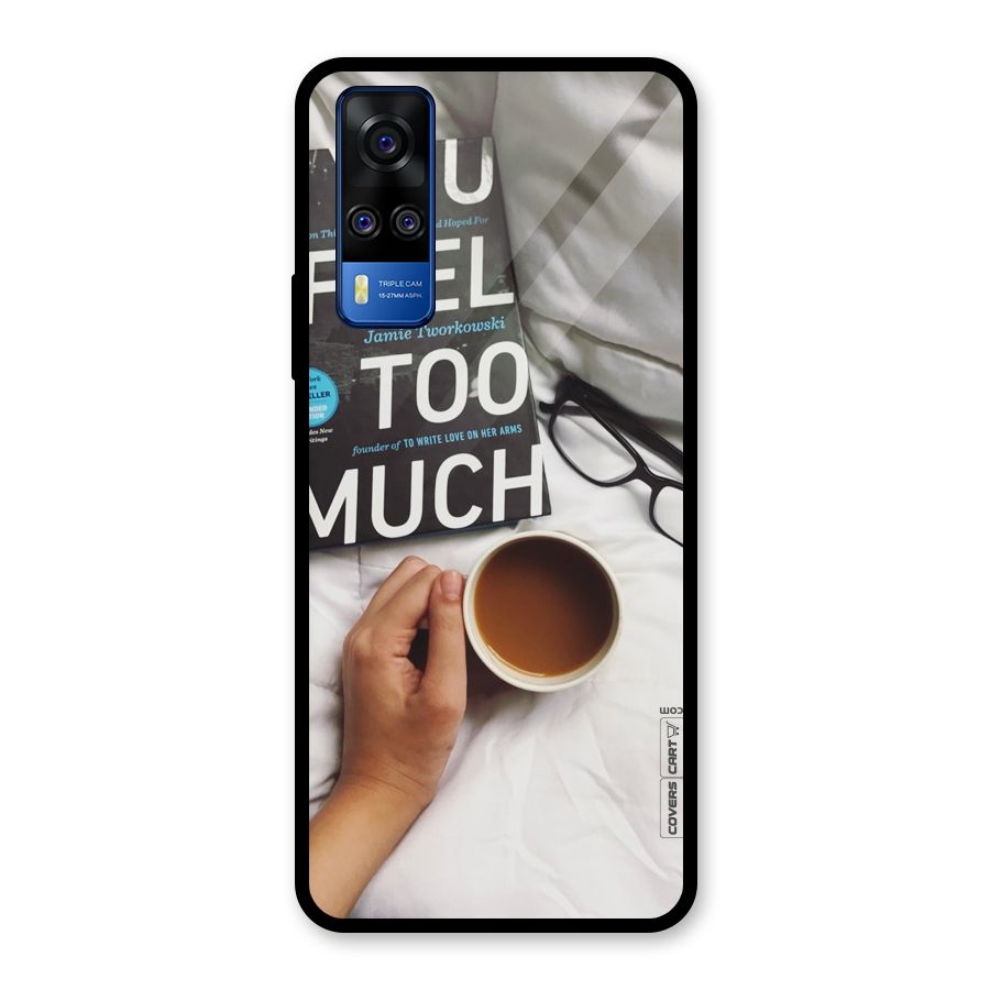 Good Reads And Coffee Glass Back Case for Vivo Y31