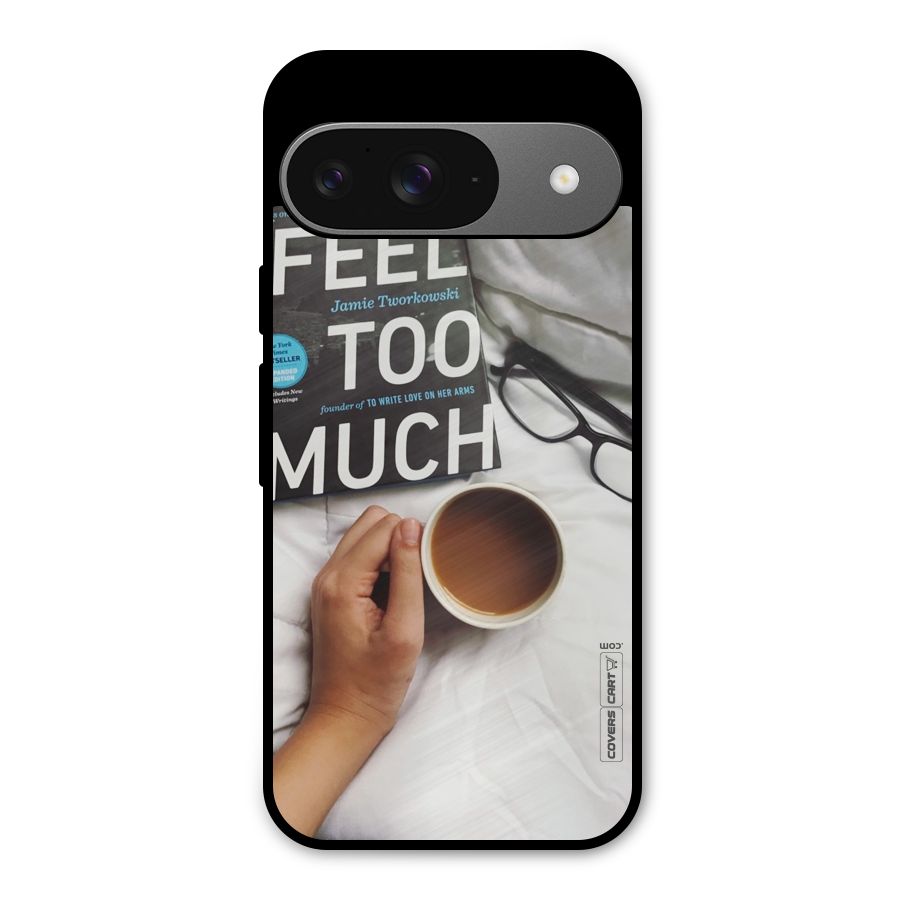 Good Reads And Coffee Metal Back Case for Google Pixel 9