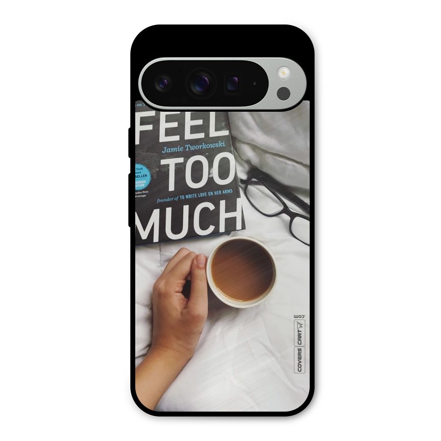 Good Reads And Coffee Metal Back Case for Google Pixel 9 Pro XL