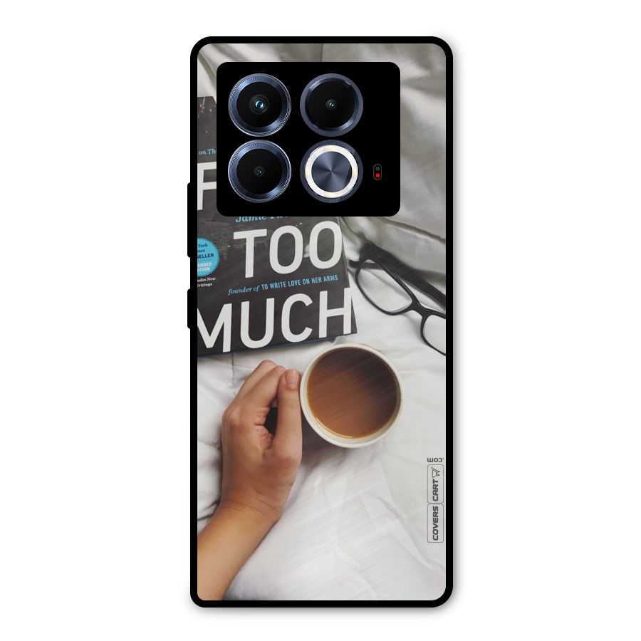 Good Reads And Coffee Metal Back Case for Infinix Note 40 5G