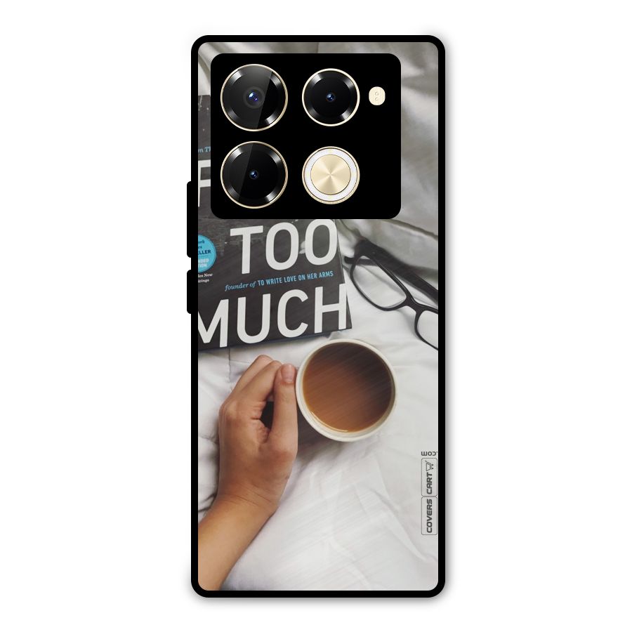 Good Reads And Coffee Metal Back Case for Infinix Note 40 Pro