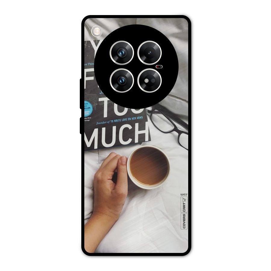 Good Reads And Coffee Metal Back Case for Infinix Zero 40 5G
