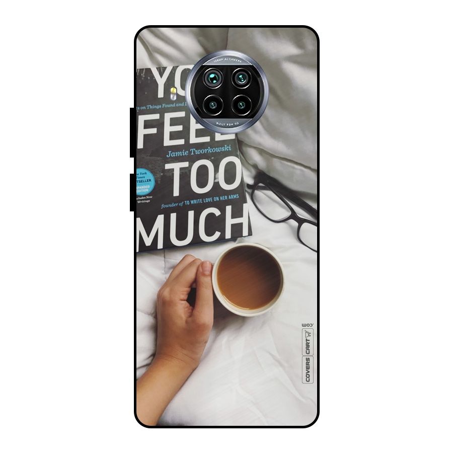Good Reads And Coffee Metal Back Case for Mi 10i