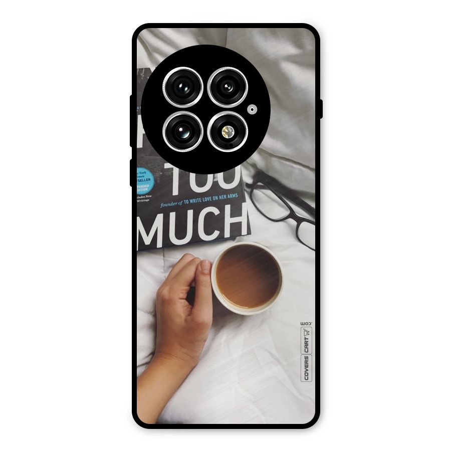 Good Reads And Coffee Metal Back Case for OnePlus 13