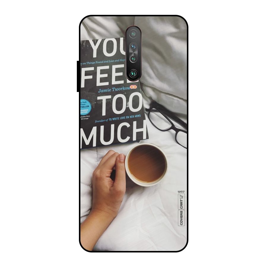 Good Reads And Coffee Metal Back Case for Poco X2
