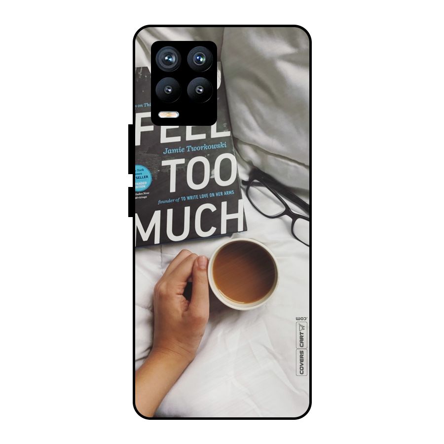 Good Reads And Coffee Metal Back Case for Realme 8