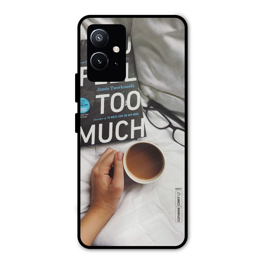 Good Reads And Coffee Metal Back Case for Vivo T1 5G