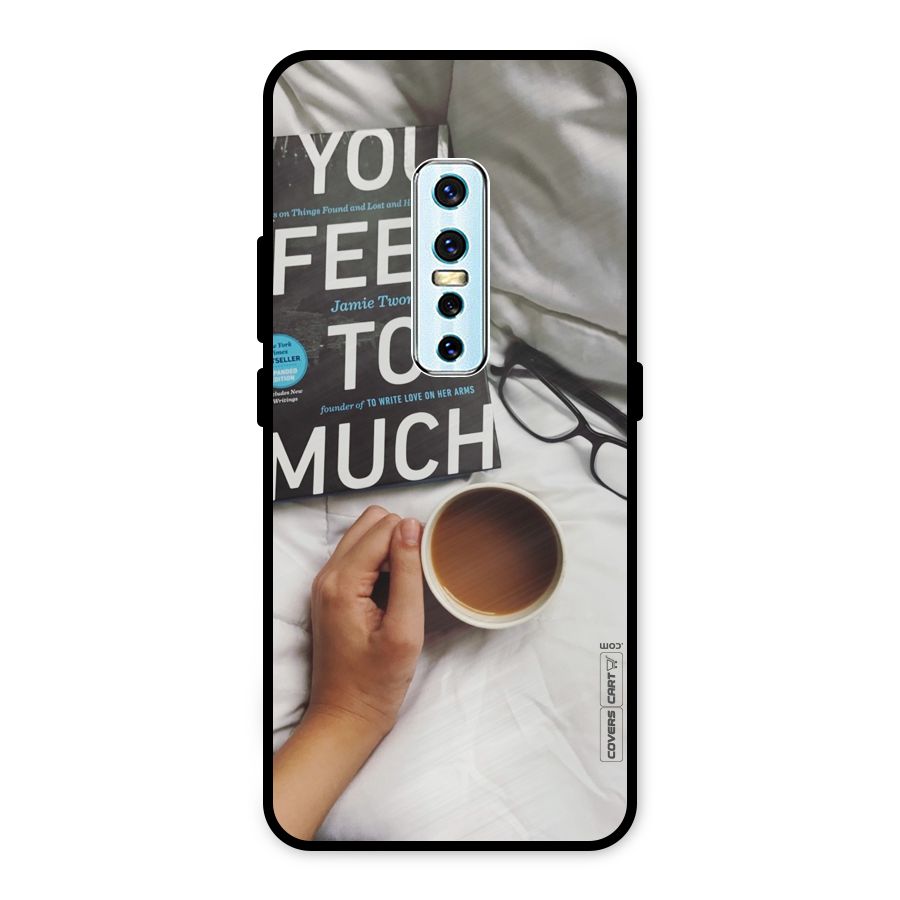 Good Reads And Coffee Metal Back Case for Vivo V17 Pro