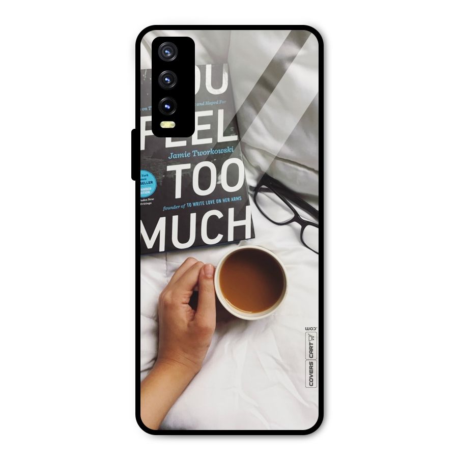 Good Reads And Coffee Metal Back Case for Vivo Y20i