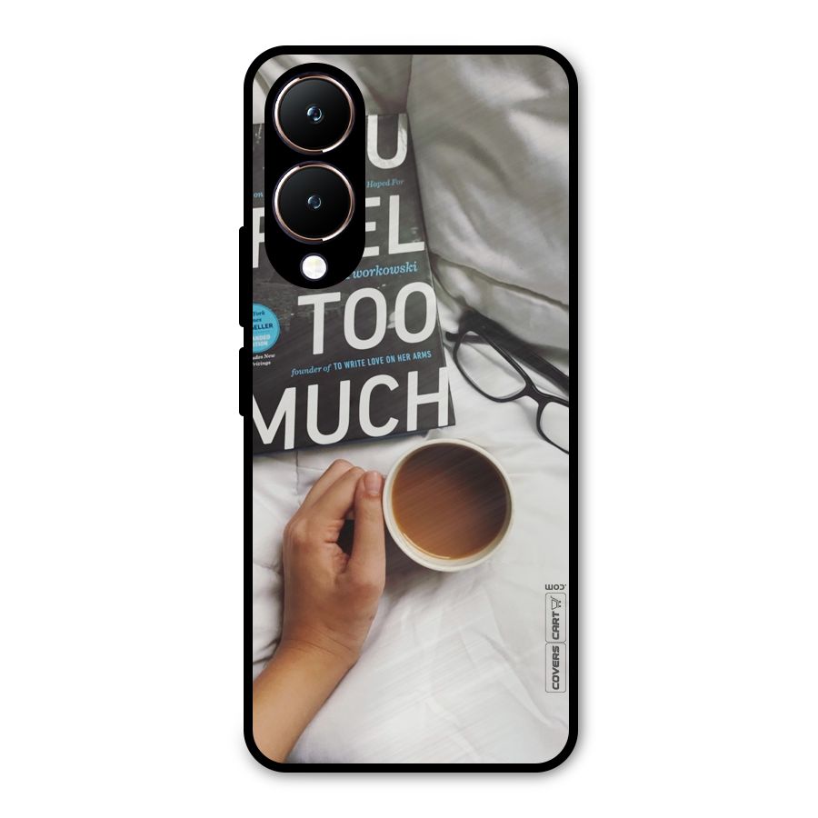 Good Reads And Coffee Metal Back Case for Vivo Y28