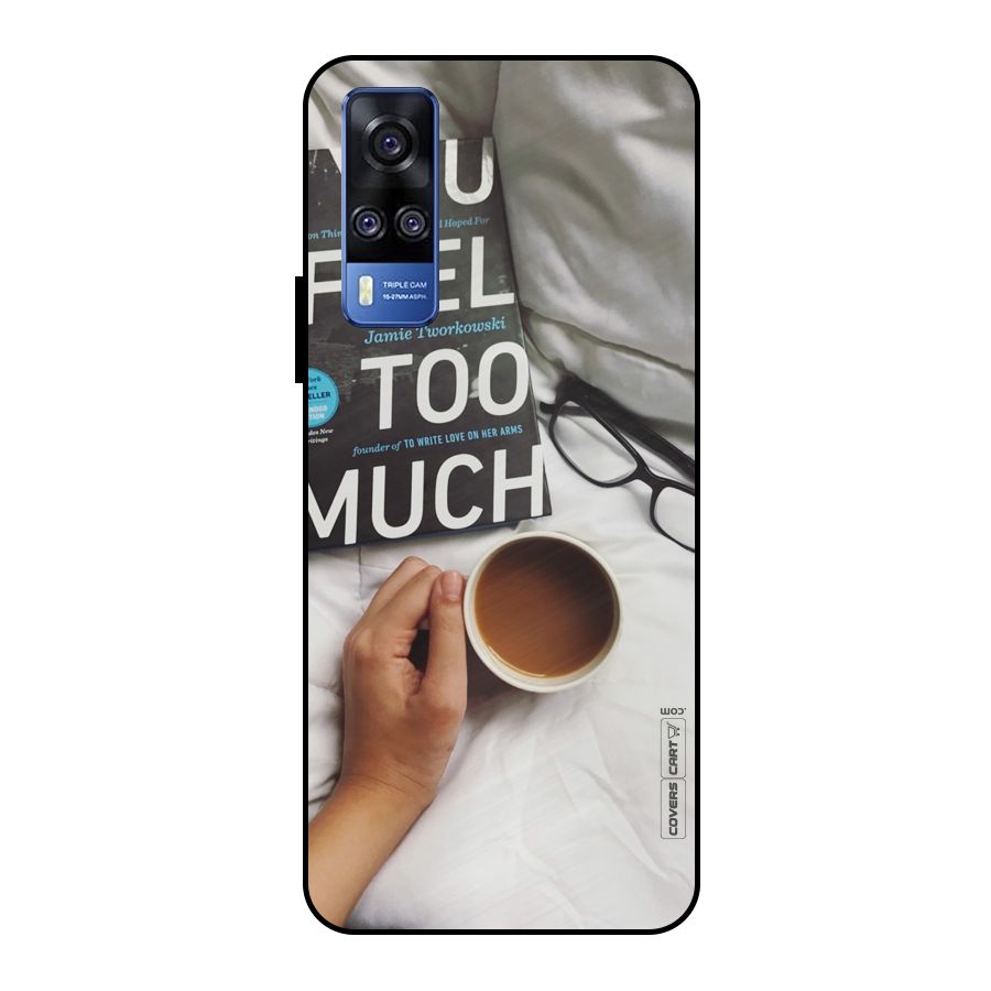 Good Reads And Coffee Metal Back Case for Vivo Y51